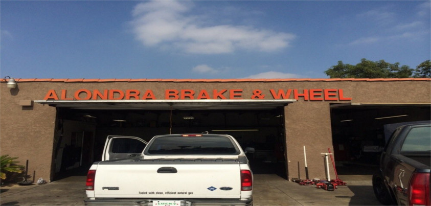 Exterior view of Alondra Brake and Wheel shop